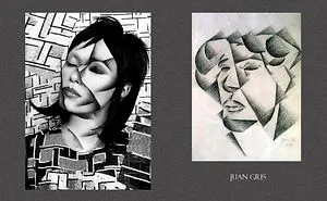 Famous Works Of Art Have Come To Life On The Face Of A Beautiful Model