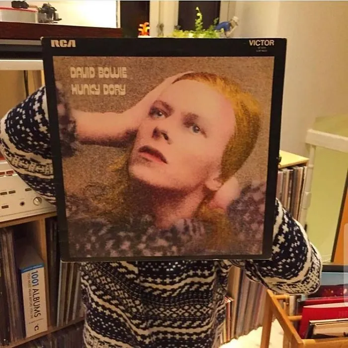 People Blend Themselves In With Vinyl (73 Pics)