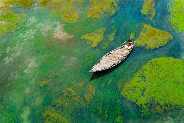 Crossing The Baral River