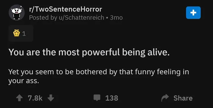 Two-Sentence-Horror-Stories