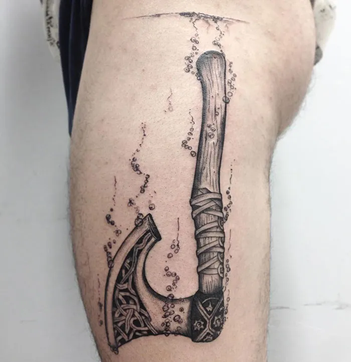 30 Tatuajes vikingos brutales