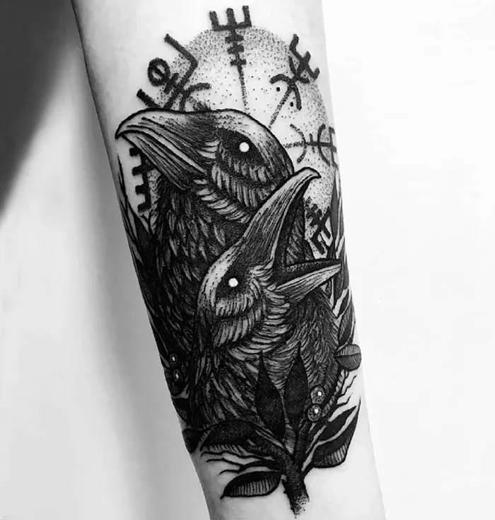 30 Tatuajes vikingos brutales