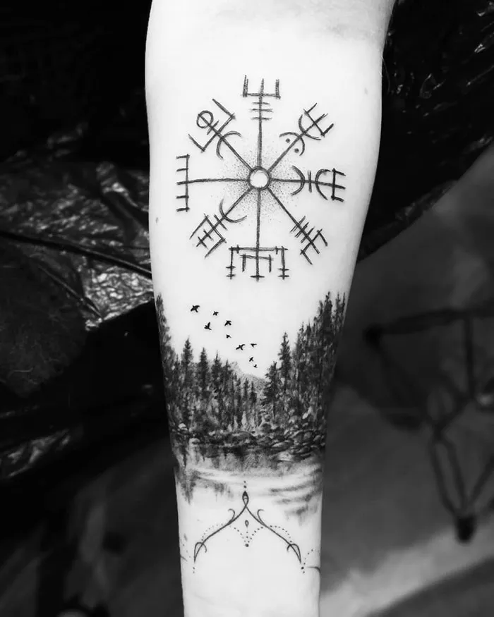 30 Tatuajes vikingos brutales