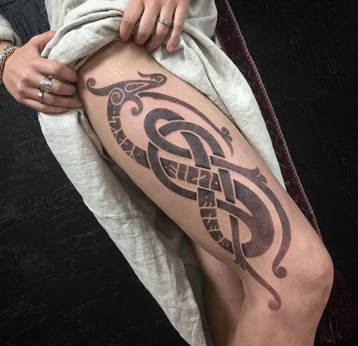 30 Tatuajes vikingos brutales