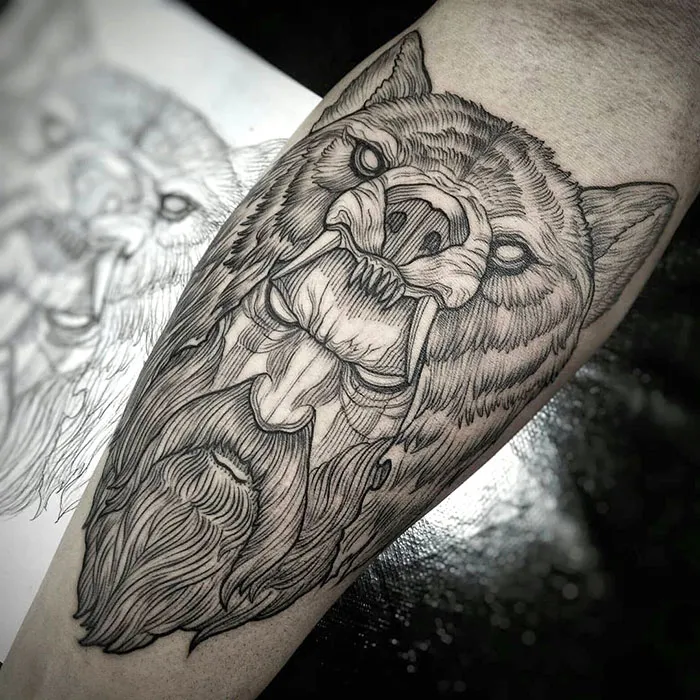 30 Tatuajes vikingos brutales