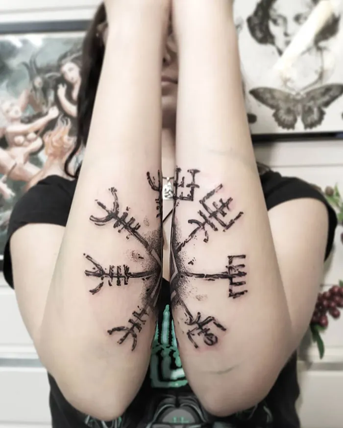 30 Tatuajes vikingos brutales