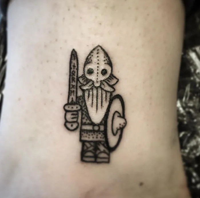 30 Tatuajes vikingos brutales