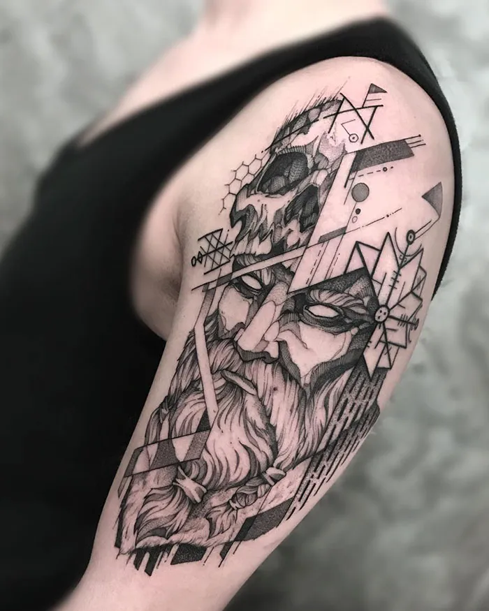30 Tatuajes vikingos brutales