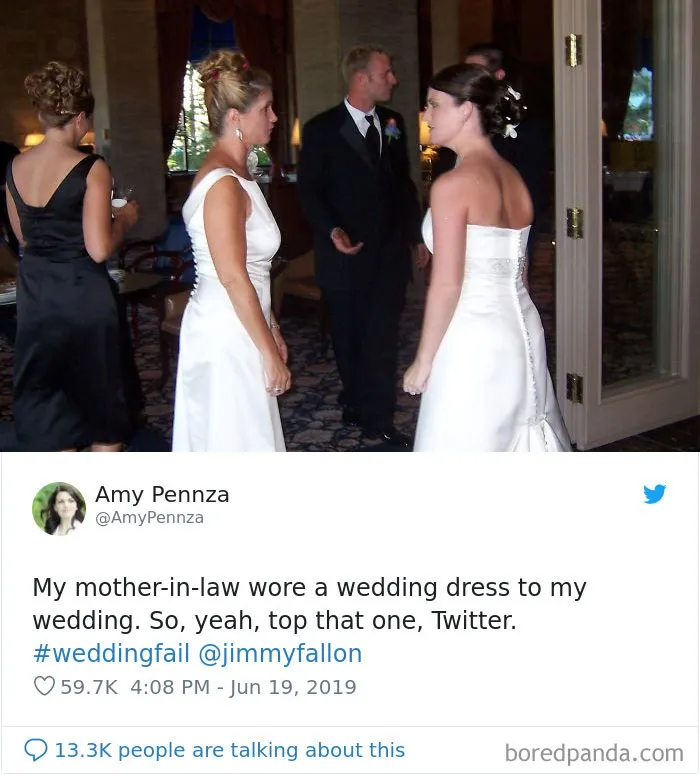 Jimmy Fallon Asks People To Share The Worst Wedding Fails They've Encountered, They Deliver 30 Funny Responses