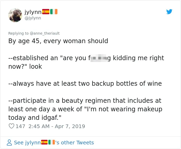 Writer Makes A Hilarious List Of Traits Every Woman Has By Age 35