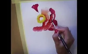 I Draw Watercolor Flowers Every Day For The Last 3 Years