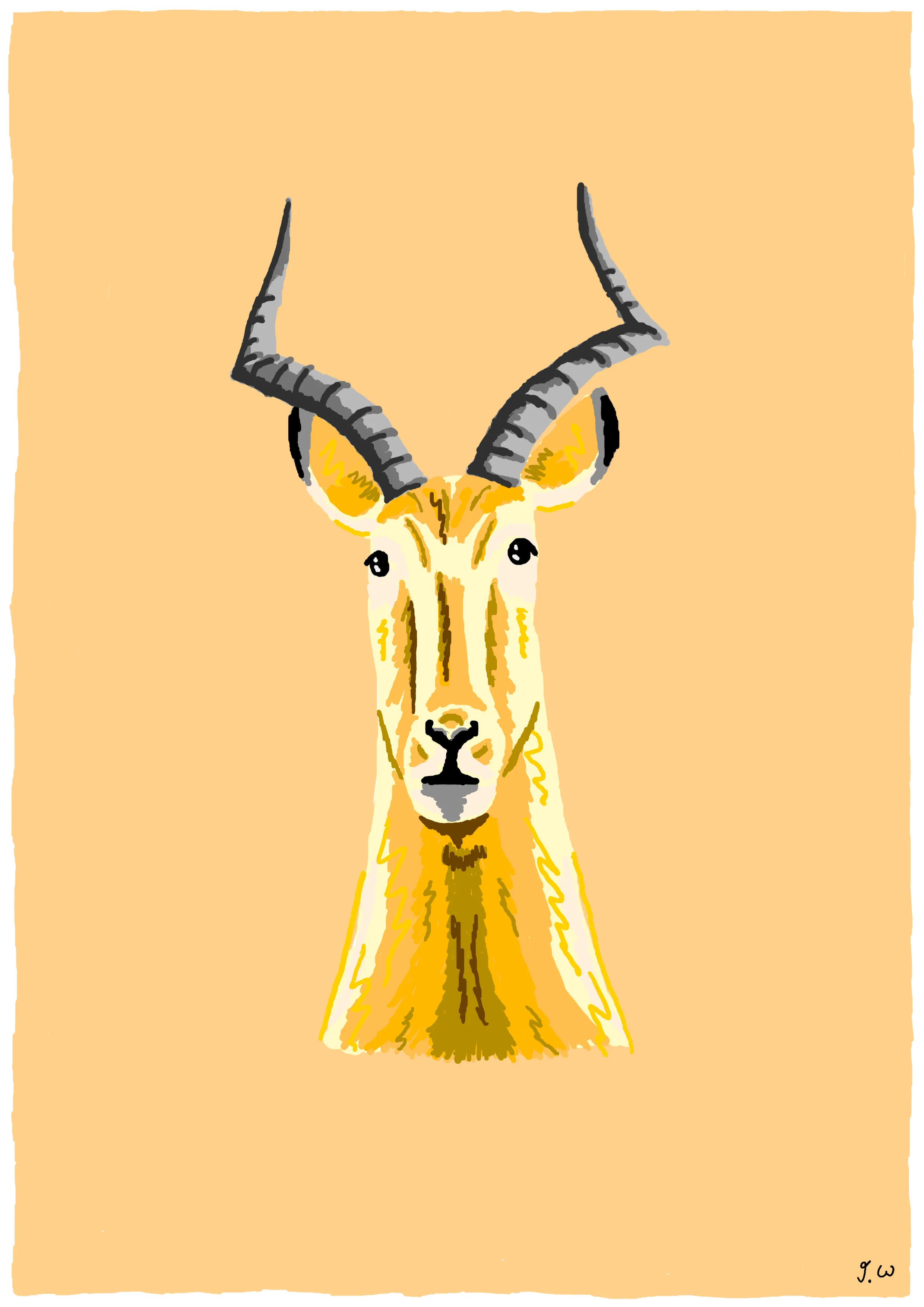 I Drew Some Animal Portraits