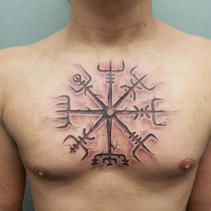 30 Tatuajes vikingos brutales