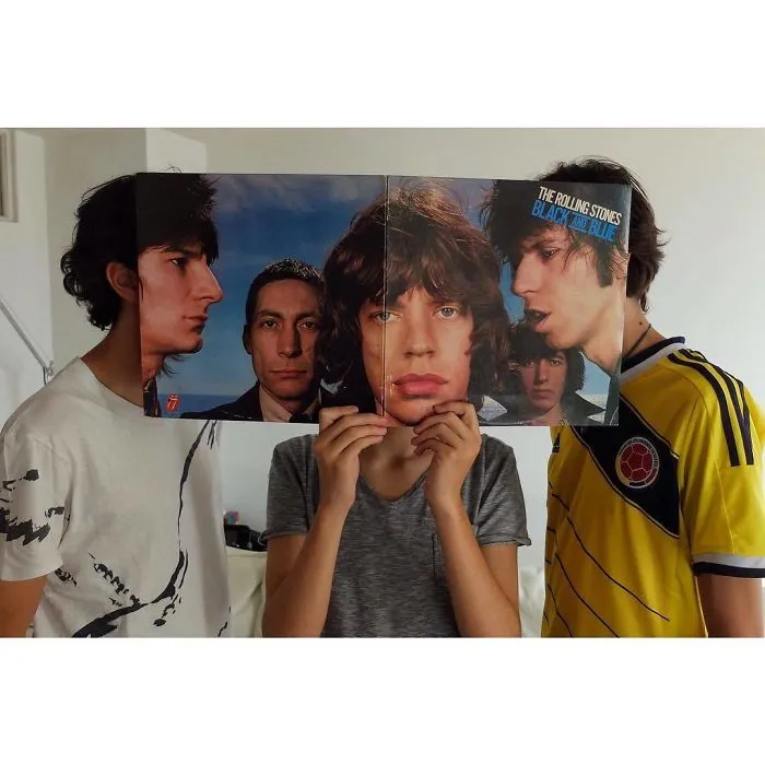 People Blend Themselves In With Vinyl (73 Pics)