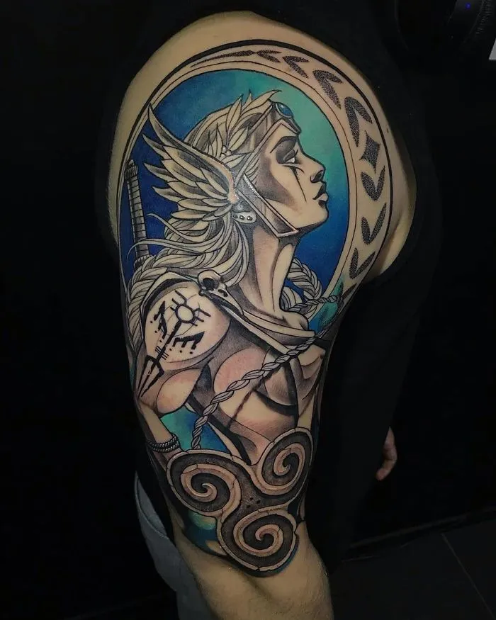 30 Tatuajes vikingos brutales