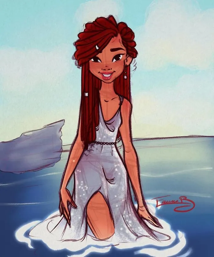 Fans Overflow The Internet With Fan Art After Disney Announces The New Ariel