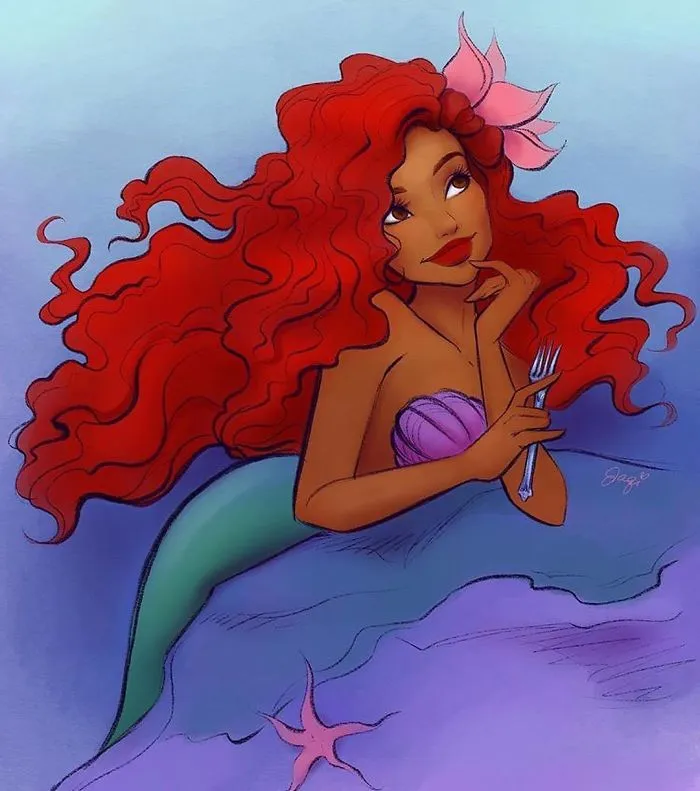 Fans Overflow The Internet With Fan Art After Disney Announces The New Ariel