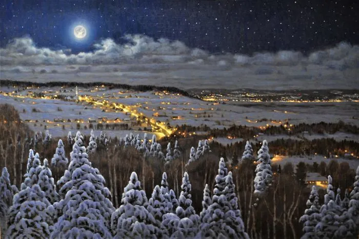 22 Amazing Landscapes By Canadian Artist That Look Like They Are Out Of A Photograph