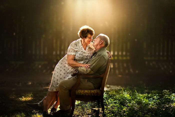 I Asked Elderly Couples To Pose For Engagement-Style Photos, And Here Is How True Love Looks
