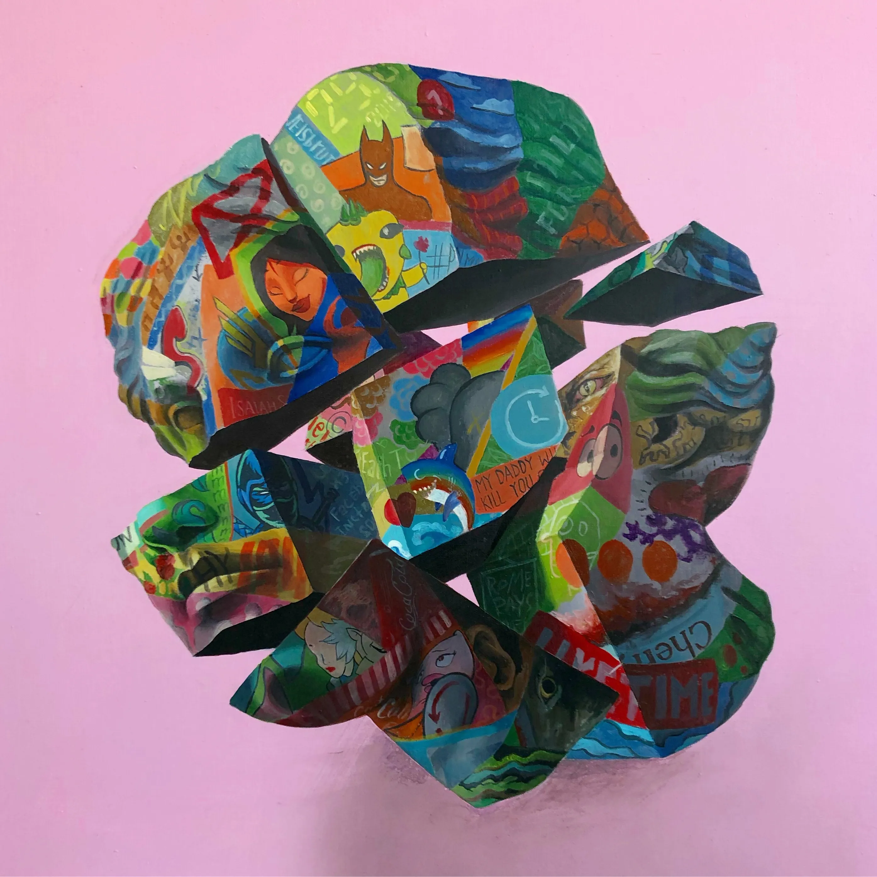 ”venus”, Acrylic On Canvas. 80x80
