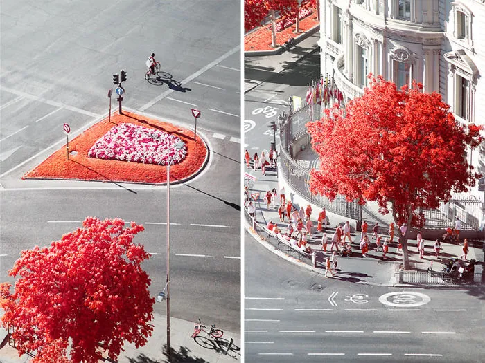 My 22 Pics Of Madrid That I Captured Using Infrared Photography