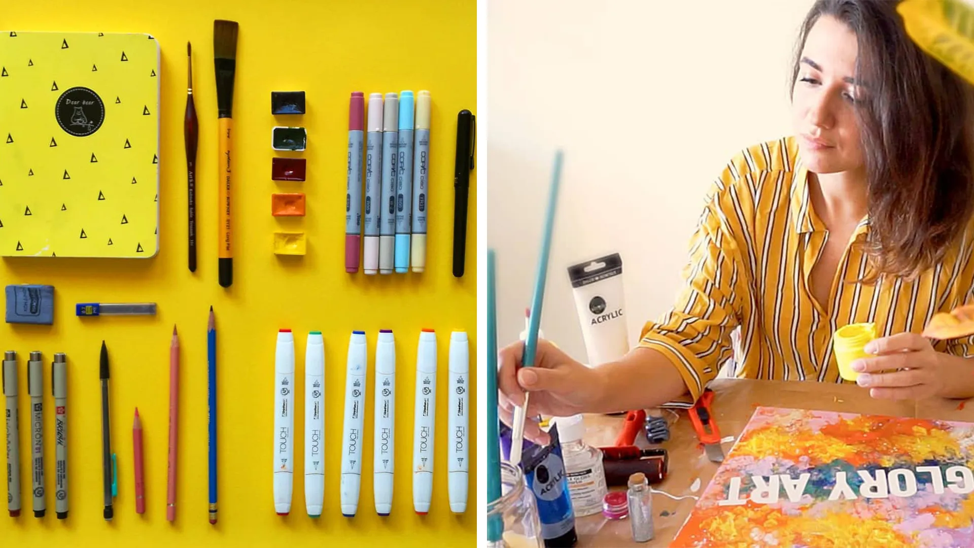 I Have Been Trying All Kinds Of Art Materials In Order To Find My Style