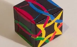 I Gave Up Canvas, Now I Paint On Rubik's Cubes.