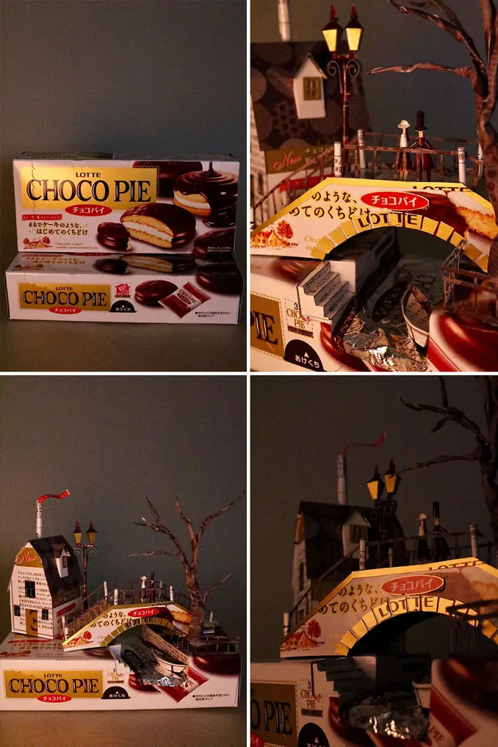Japanese Artist Turns Product Packaging Into Art, And The Results Are Amazing (19 New Pics)