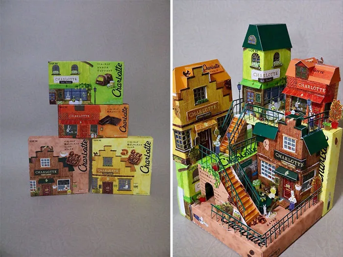 Japanese Artist Turns Product Packaging Into Art, And The Results Are Amazing (19 New Pics)