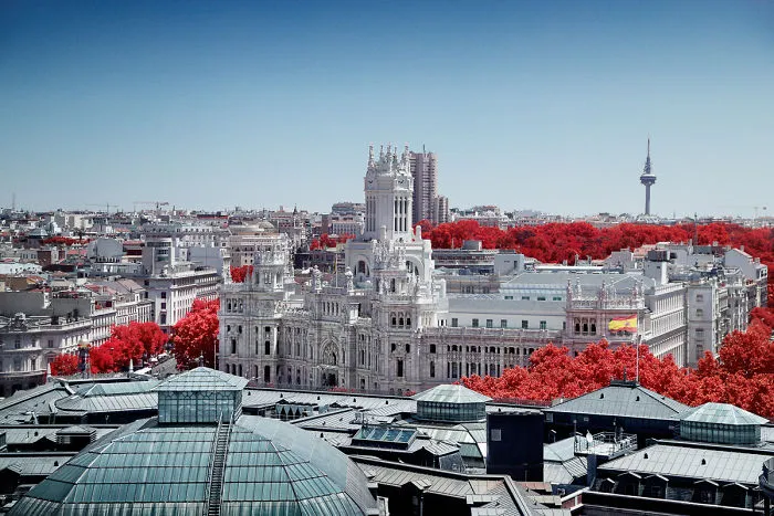 My 22 Pics Of Madrid That I Captured Using Infrared Photography