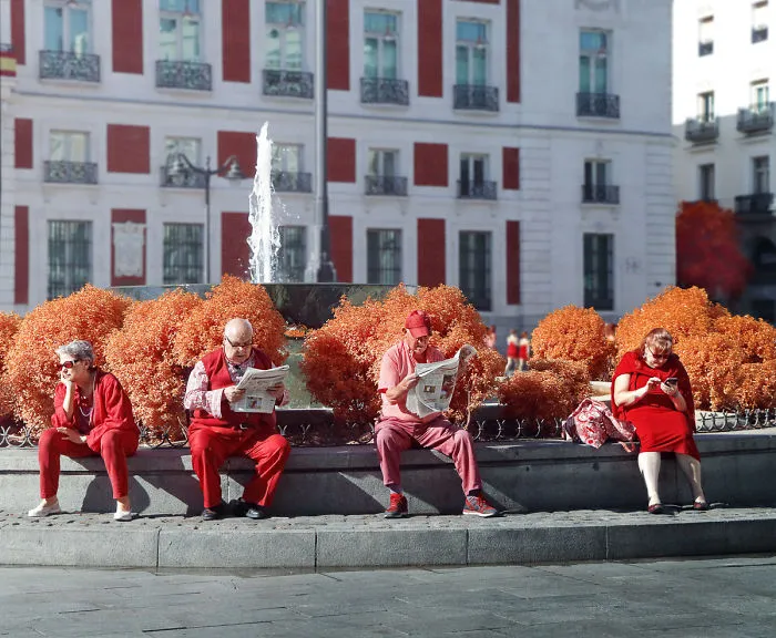 My 22 Pics Of Madrid That I Captured Using Infrared Photography