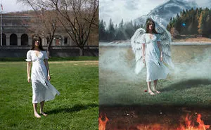 Ethereal Photoshop Manipulations Inspired By Renaissance Art.