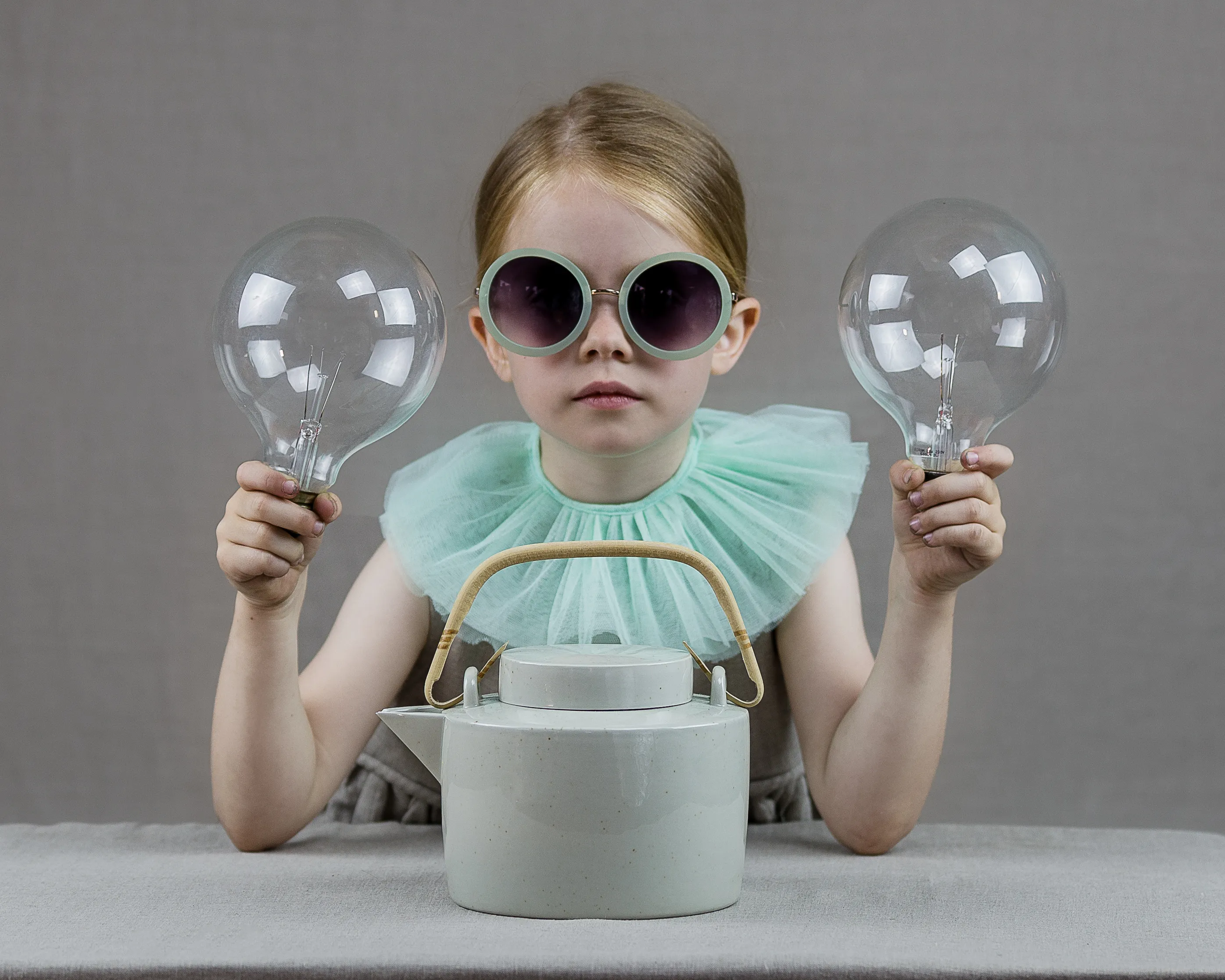 We Made This Editorial For Girl's Wear Brand 'Upa' In 5 Hours With What Was Available Around Us