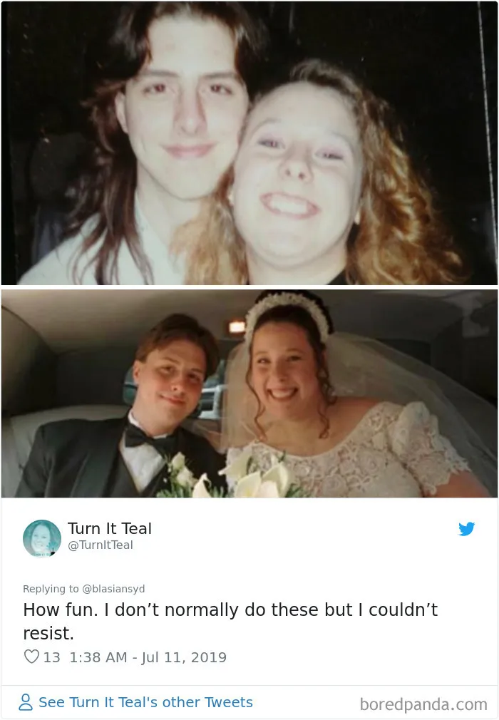 30 Times People Married Their Prom Dates And Shared The Before And After Pics