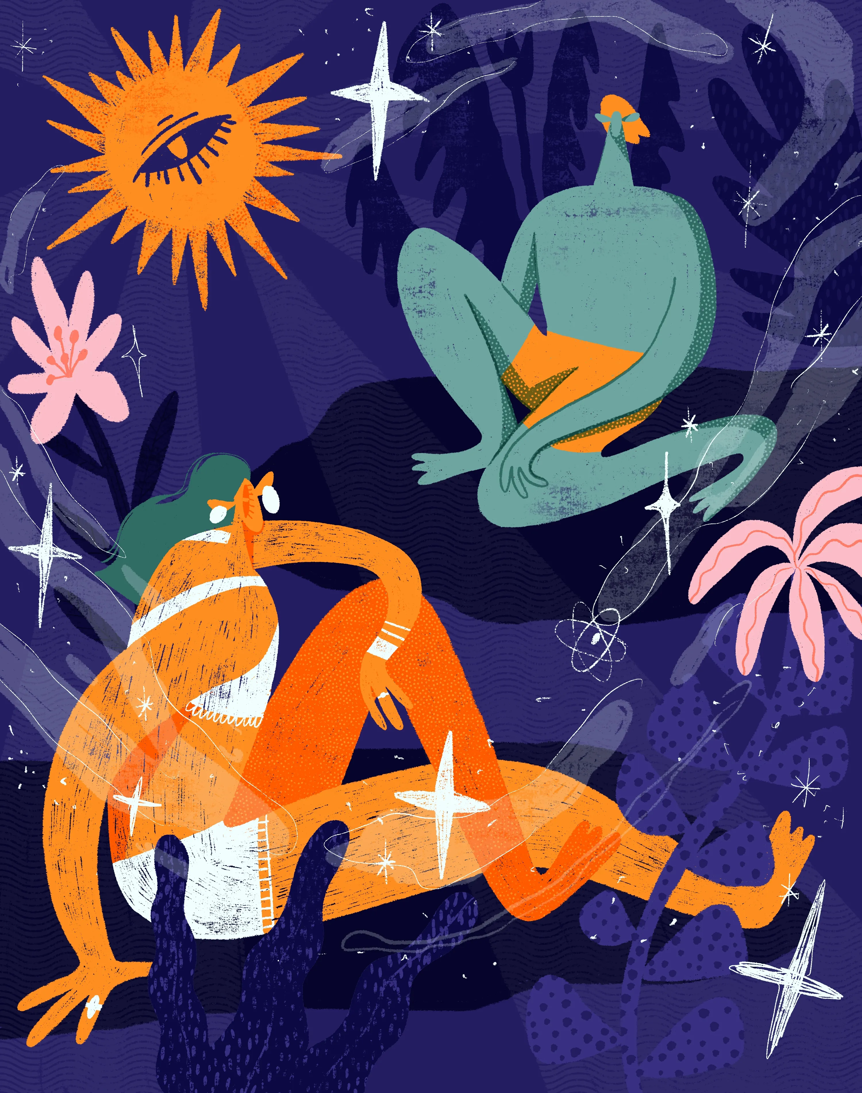 I Spend A Week Creating This Mystic Illustration Set.