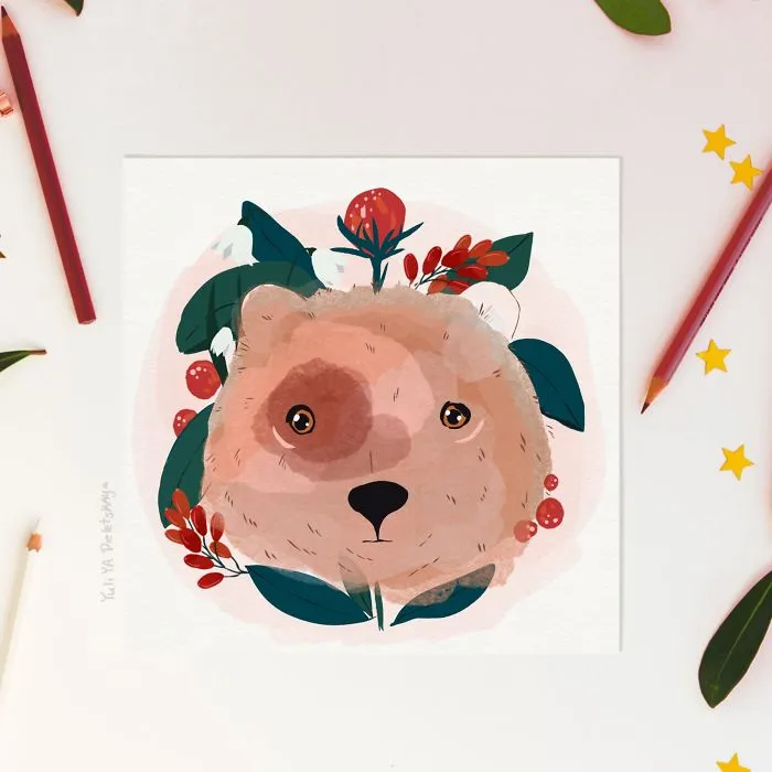 Bear In Berries