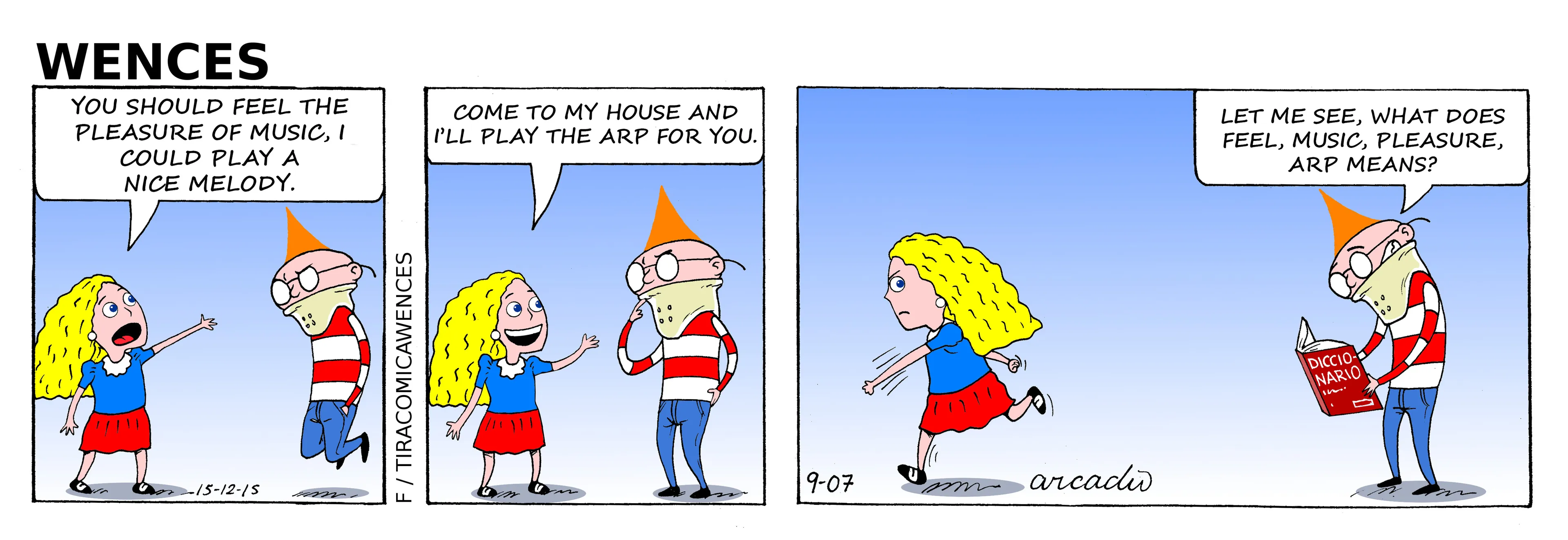 Wences Comic Strip