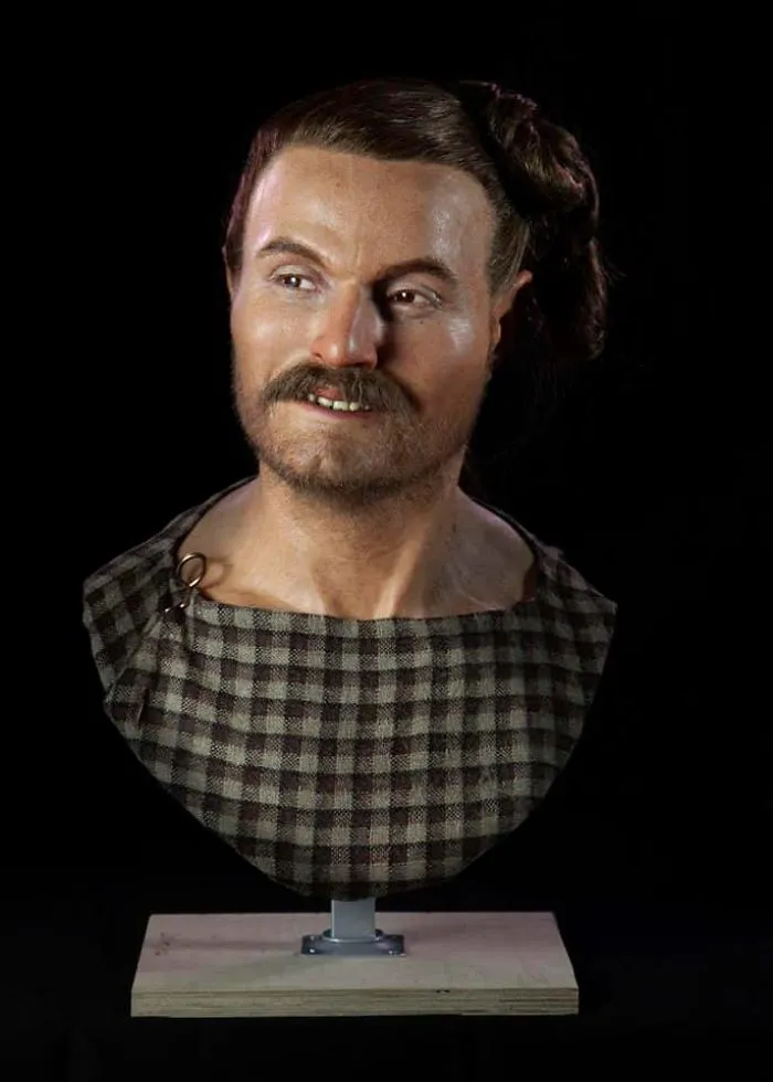 A Man Who Lived In The Iron Age In Britain