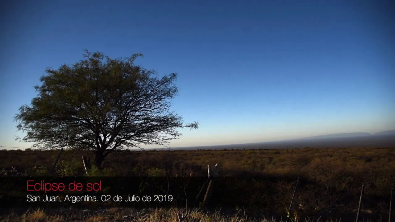 I Made A Time Lapse About The Total Eclipse Of The Sun In Argentina 02/07/2019