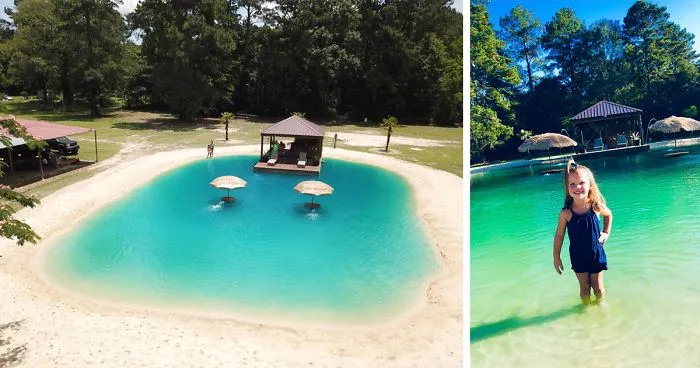 This Guy Came Up With A Plan To Turn Any Backyard Into A Beach
