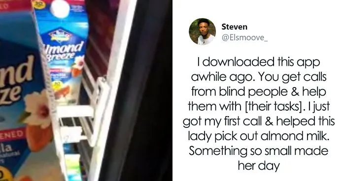 People Share Their Experiences With An App That Allows You To Help A Blind Person By 'Seeing' For Them