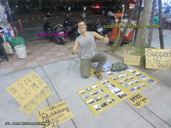 Somehow Begpacking Is Becoming A Trend Among Ukrainians, Please Support Them, Share With Us When You See Them To Help These Brave Hard Working Travelers!