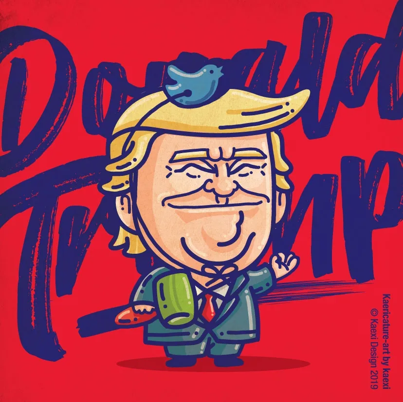 World Political Leaders Turn Into Caricature Art