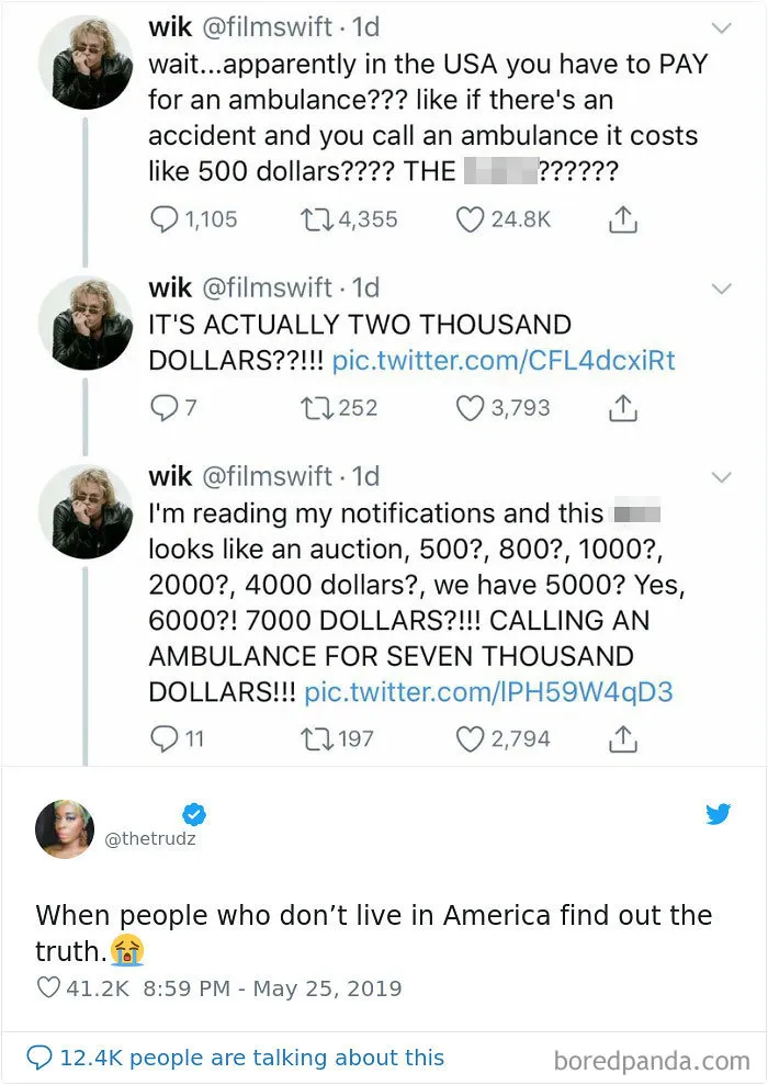 Calling An Ambulance In USA