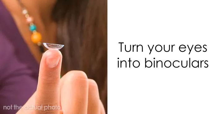 Scientists Create Contact Lenses That Allow Wearer To Zoom By Blinking Twice