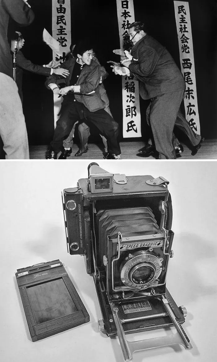 "Tokyo Stabbing" By Yasushi Nagao, 1960 / Speed Graphic