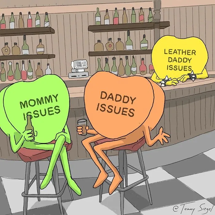 Artist Illustrates Honest Feelings That We Keep To Ourselves In 22 Candy Heart Comics