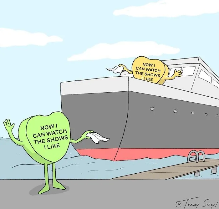 Artist Illustrates Honest Feelings That We Keep To Ourselves In 22 Candy Heart Comics