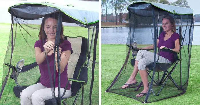 Amazon Is Selling This Canopy Chair That Protects You From Bugs