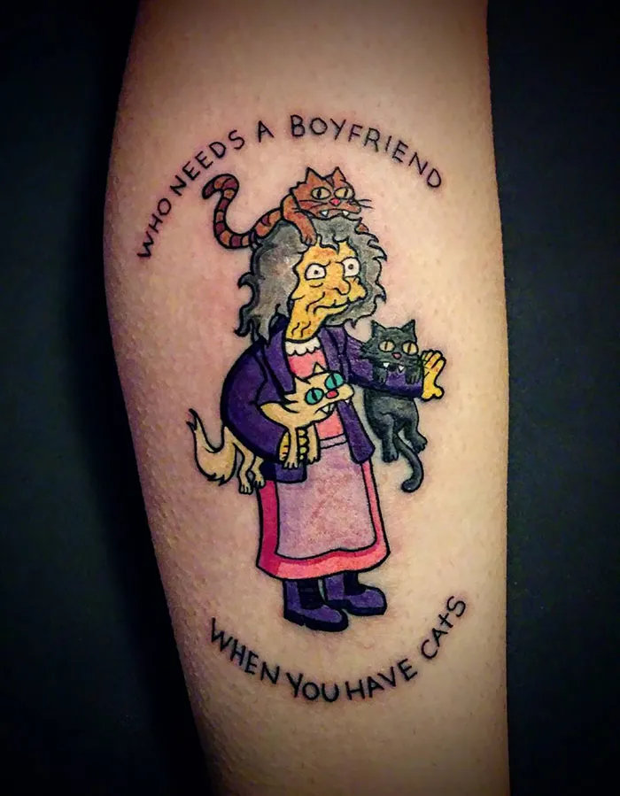 40 People Who Got Absolutely Awesome Cat Tattoos